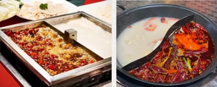 为什么鸳鸯锅要弄成 S 型的，弄成直线不是更方便吗？