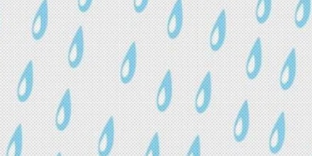 为什么全世界的雨滴图案都画错了？